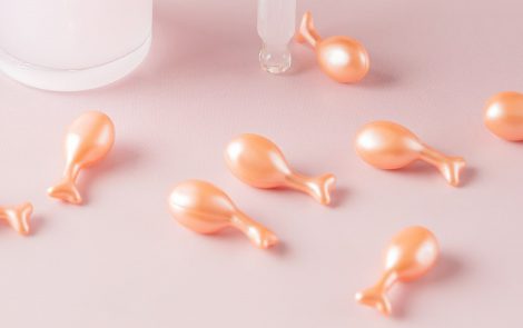 Cosméticos en cápsulas de uso tópico